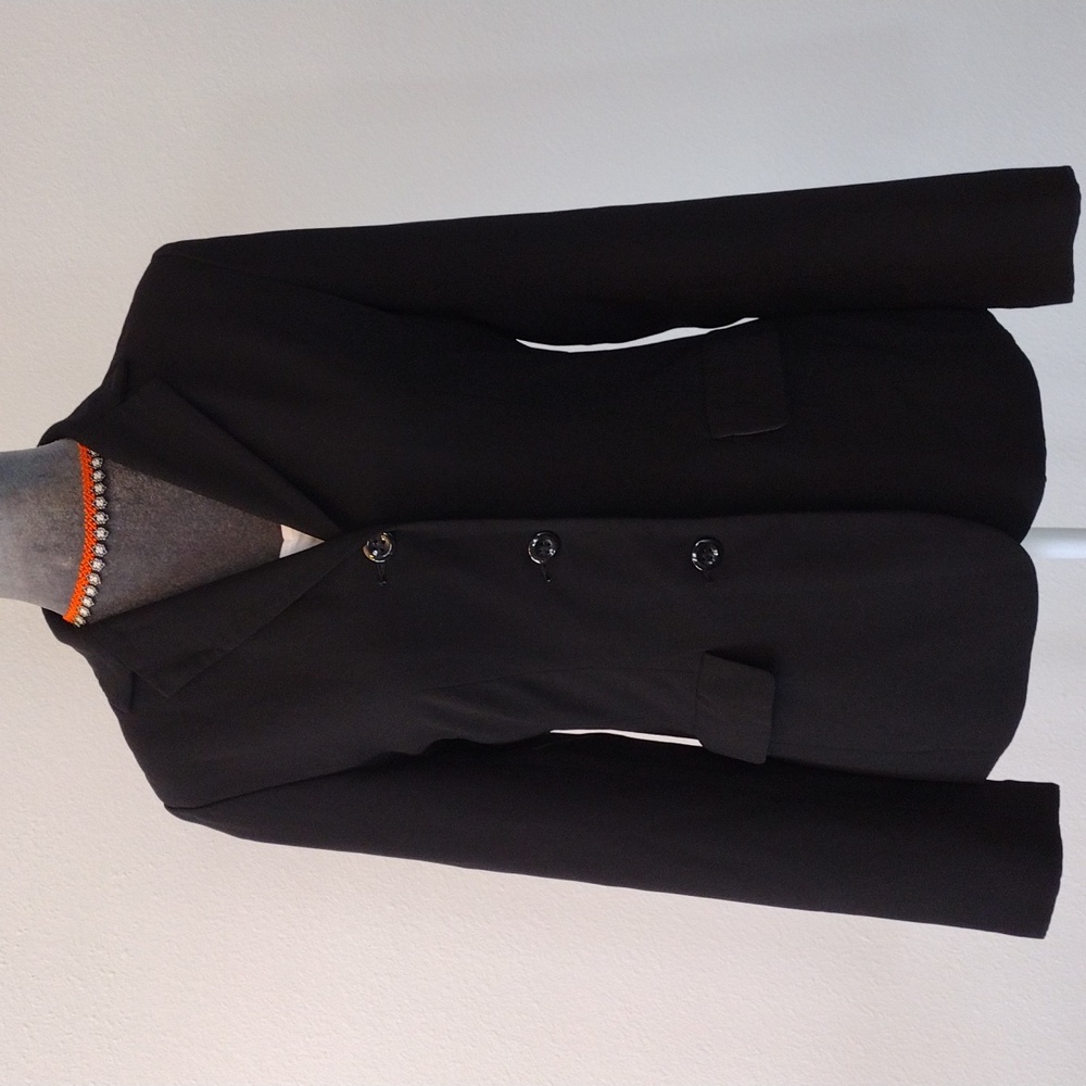 New York & Company Women's Black Classic Blazer, Lined. Size 2